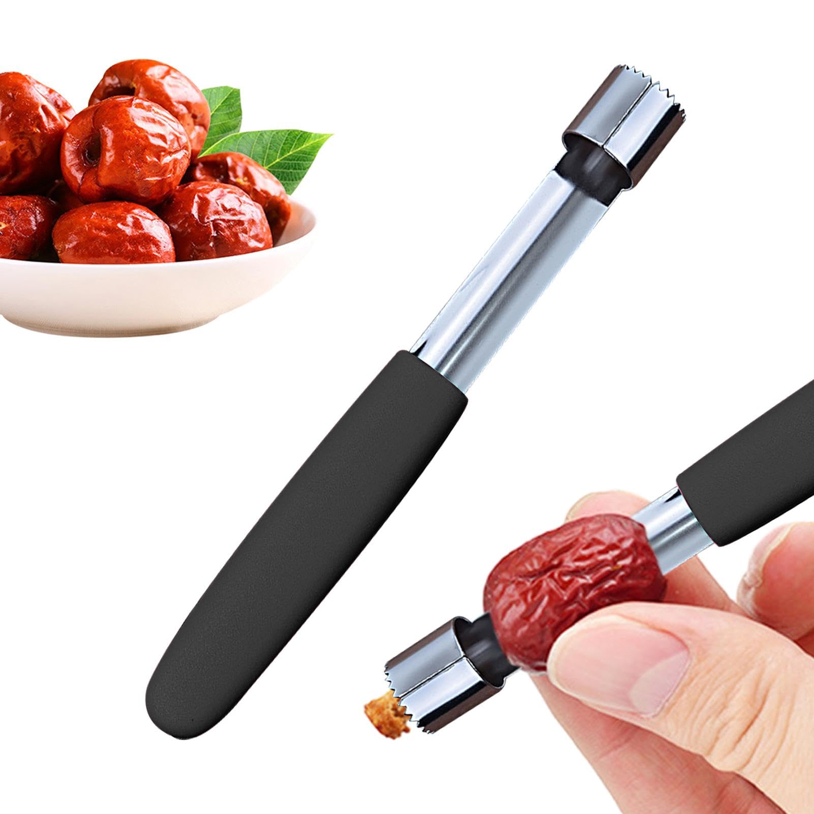 LATRAT Lot De 4 Emporte-Pièces En Acier Inoxydable Pour Pommes Et Poires - Dénoyauteur Professionnel Multifonction