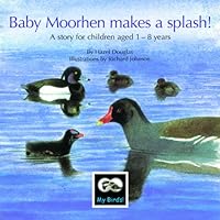 Baby Moorhen Makes a Splash!