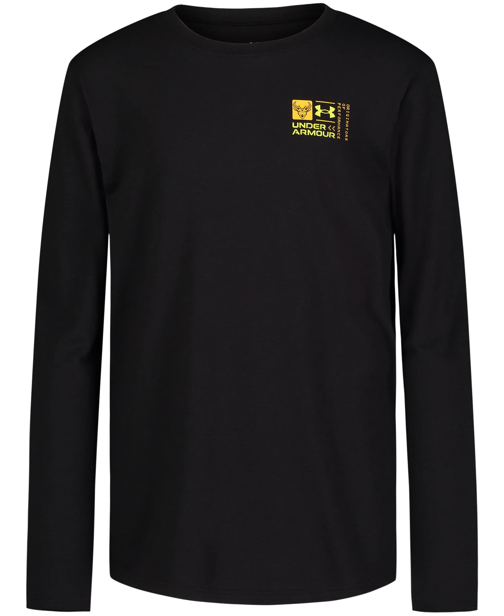 Under Armour Boys Long Sleeve Shirt, Crewneck, Lightweight and Breathable