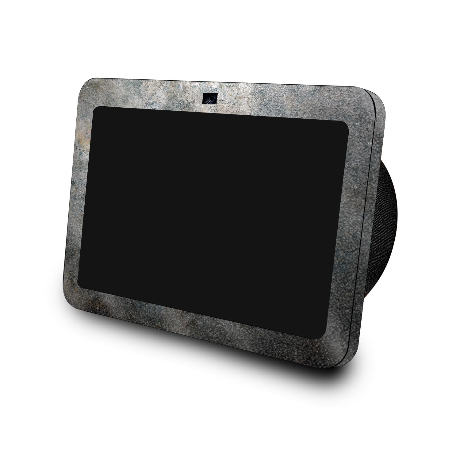 Glossy Glitter Skin Compatible with Amazon Echo Show 8 (3rd Gen, 2023) - Shadow Concrete - Premium 3M Vinyl Protective Wrap Decal Cover - Easy to Apply | Crafted in The USA by MightySkins