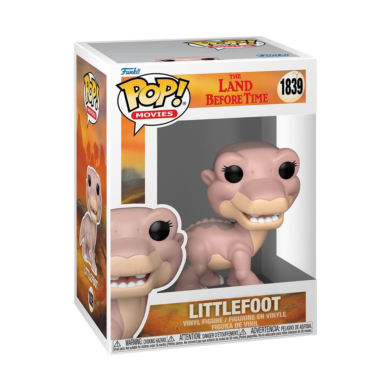 Funko Pop! Movies: the Land Before Time, Little Footfoot, Collectable Vinyl Figure, Gift Idea, Official Merchandise