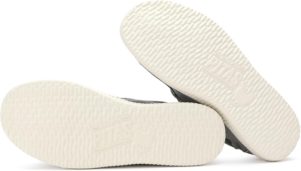 WALK IN PITAS WP150 Washed Herren Mokassins Flache Slipper für Männer Slip on Loafer Sneakers Schlupfschuhe Freizeitschuhe Walkinpitas Schuhe