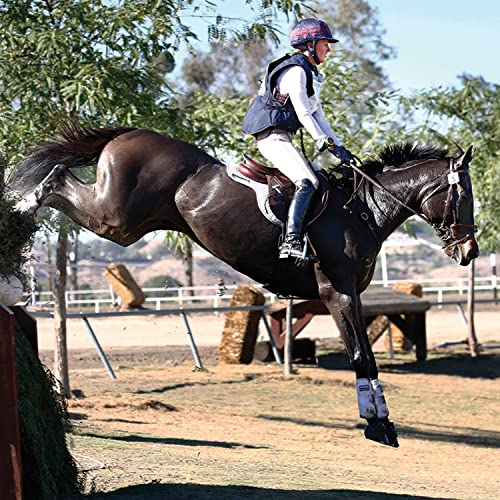 Bottes FR Perf Elite XC Wht absorbant les chocs pour protéger le cheval