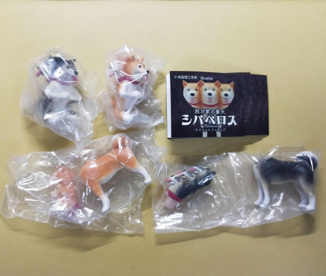 我が家の番犬ケンゴロウ Amazon.co.jp: 我が家の番犬 シバベロス マスコットフィギュア 4種