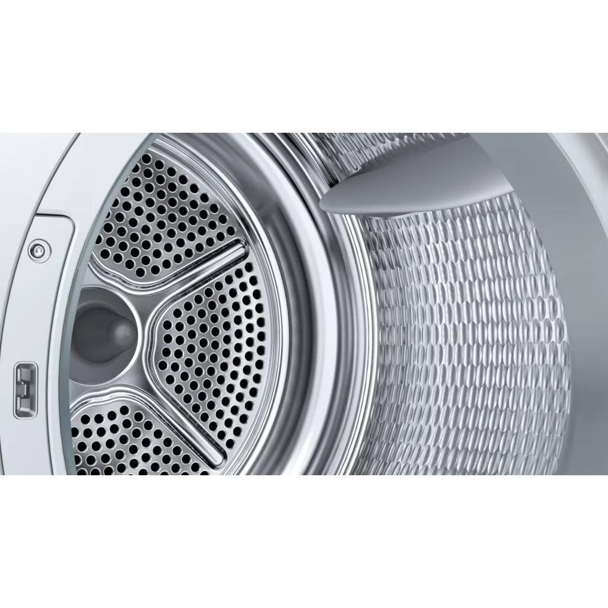 Bosch – Asciugatrice con pompa di calore, serie 6, 9 kg, AutoDry, mezza carica, asciugatura rapida, bianca, WQG245D1ES