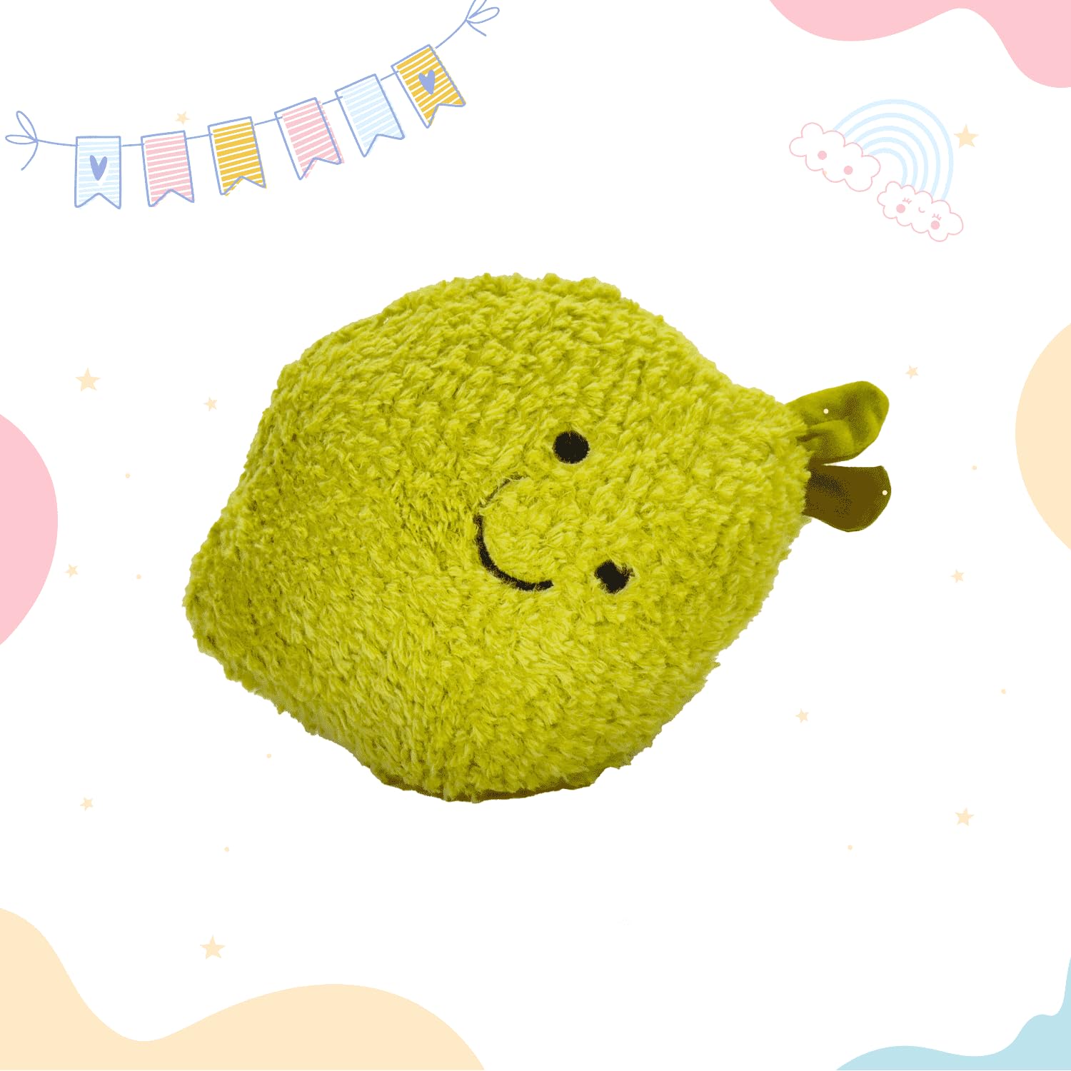LITTLE GINNIE Pear Soft Toy - Plush Toy for Kids, Supports Sensory Development, Cuddly Companion, Inspires Imaginative Play (B0DF5NGCK8) Amazon Price History, Amazon Price Tracker