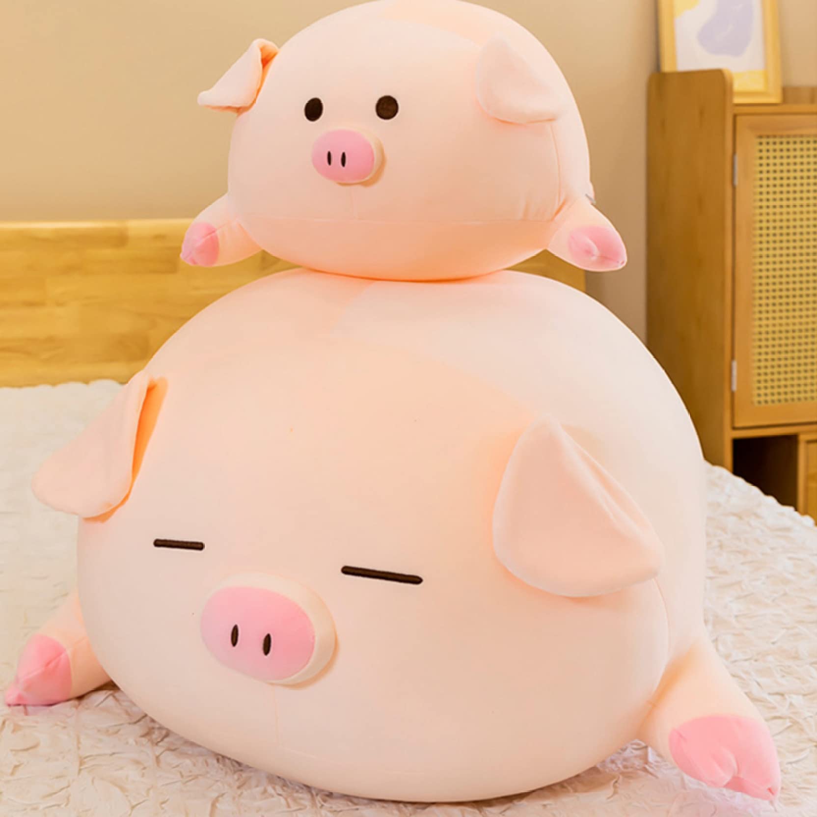 Amazon.co.jp: [ハウスXIN] ぬいぐるみ ブタ ぶた ぬいぐるみ 豚 60cm 大きいぶた 抱き枕 縫い包み 記念日贈り物  ふわふわぬいぐるみ 大きい 母の日 お誕生日 もちゃ 色 インテリア 置物 店飾り サイズ 大きい 萌えグッズ 端午お飾り : おもちゃ [ハウスXIN] ぶた ぬいぐるみ ブタ ぬいぐるみ 豚 大きい ぶた 抱き枕 色 縫い包み 記念日贈り物 ふわふわぬいぐるみ 40