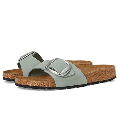 Birkenstock Madrid Big Buckle Nubuck Leather Women