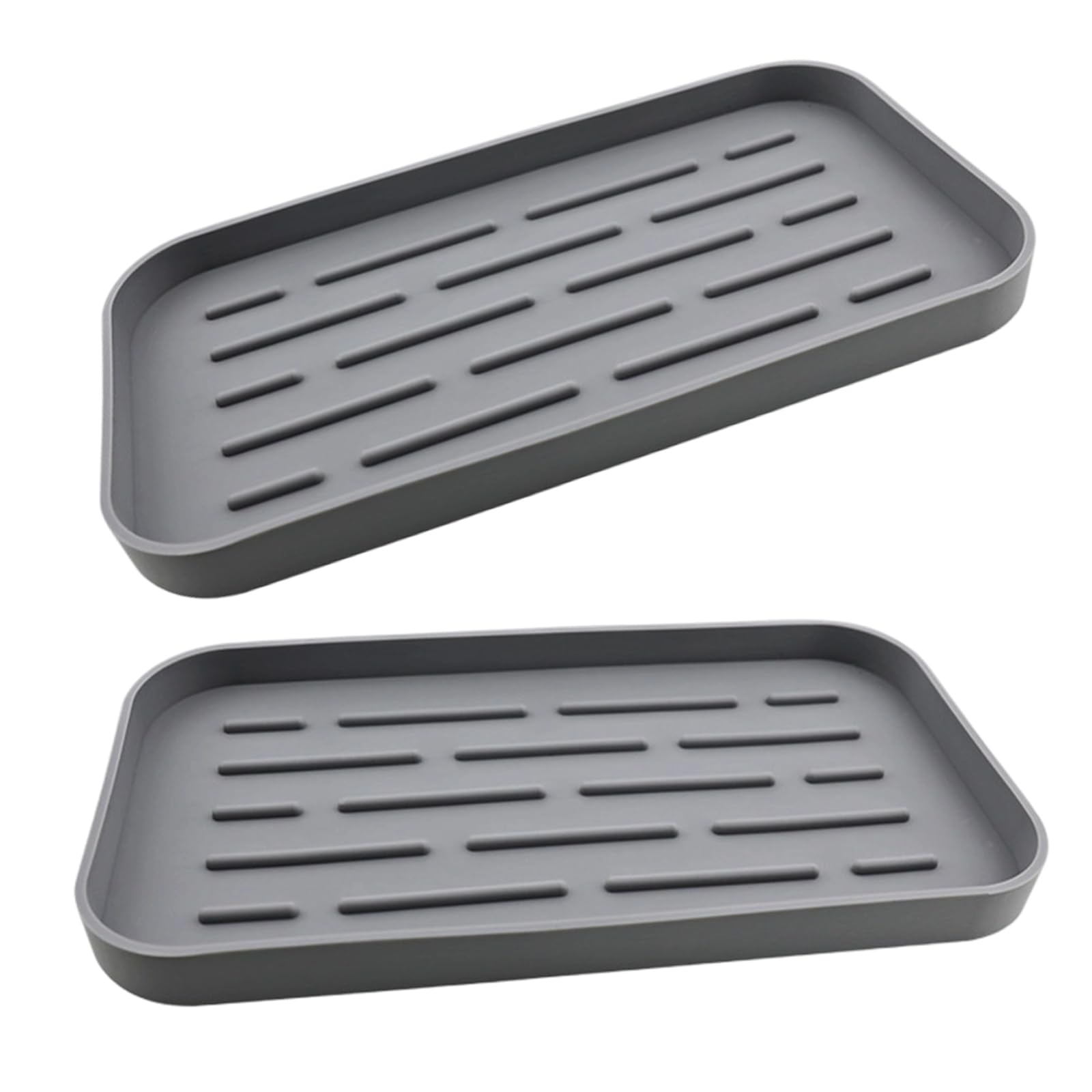 Piceioep Sturdy Draining Rack with Nonslip Surfaces for Multiroom Water Drainage Solution Adjustable Drying Rack