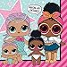 LOL Doll Birthday Party Supplies Set - Dinner and Cake Plates, Cups, Napkins, Decorations (Standard - Serves 16)
