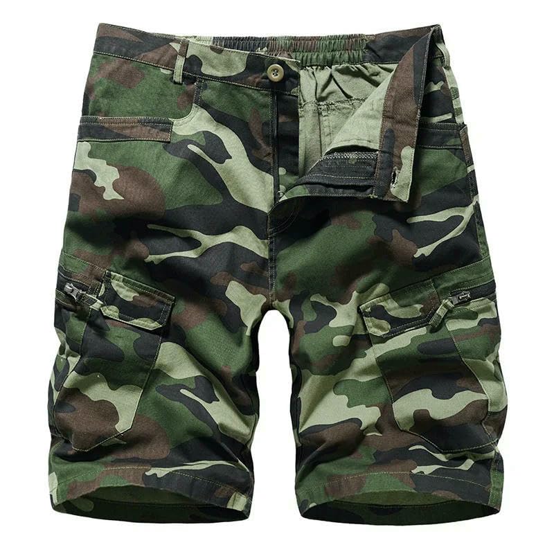 Pantalones cortos cargo de verano para hombre