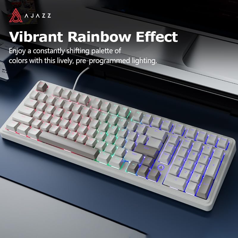 Amazon.com: FIRSTBLOOD ONLY GAME. AK980 Retro Mechanical Keyboard