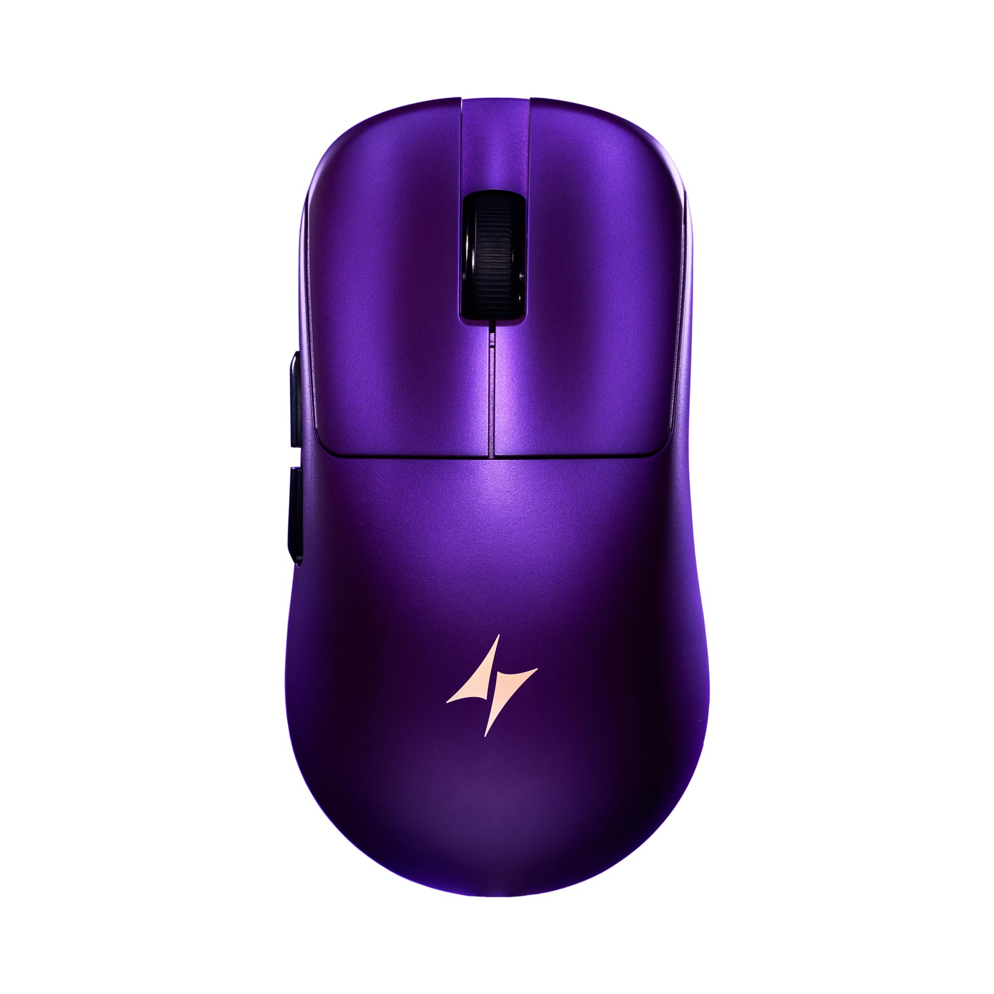 ATK Blazing Sky Duckbill - Mouse da gioco ultra wireless, 46 g, sensore PAW3950, frequenza di polling 8000 Hz (Ultra, viola metallizzato)
