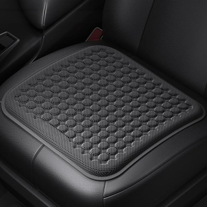 Cojín de asiento de gel ergonómico y transpirable para soporte de coxis en tu coche
