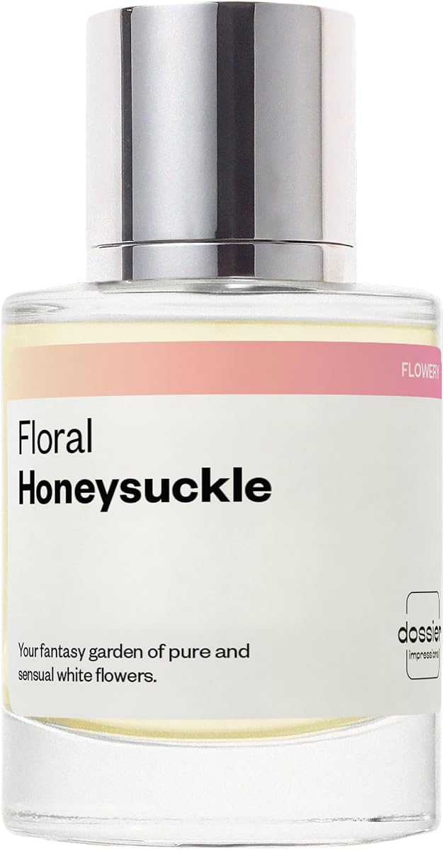 Floral Honeysuckle - Inspired by Bloom - Women EDP | 1.7 fl oz (50ml) - Honeysuckle Essential Oil - Floral Honeysuckle Eau de Parfum for Women - Honeysuckle Perfume, Long-Lasting