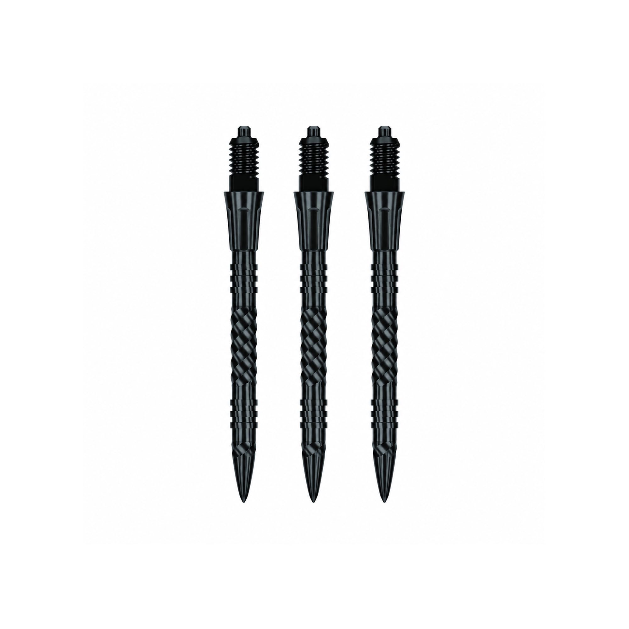 Caliburn EZ-EVO Helix Groove Steel Tip Dart Points 28-50mm 3 Colours. (Black, 36mm)