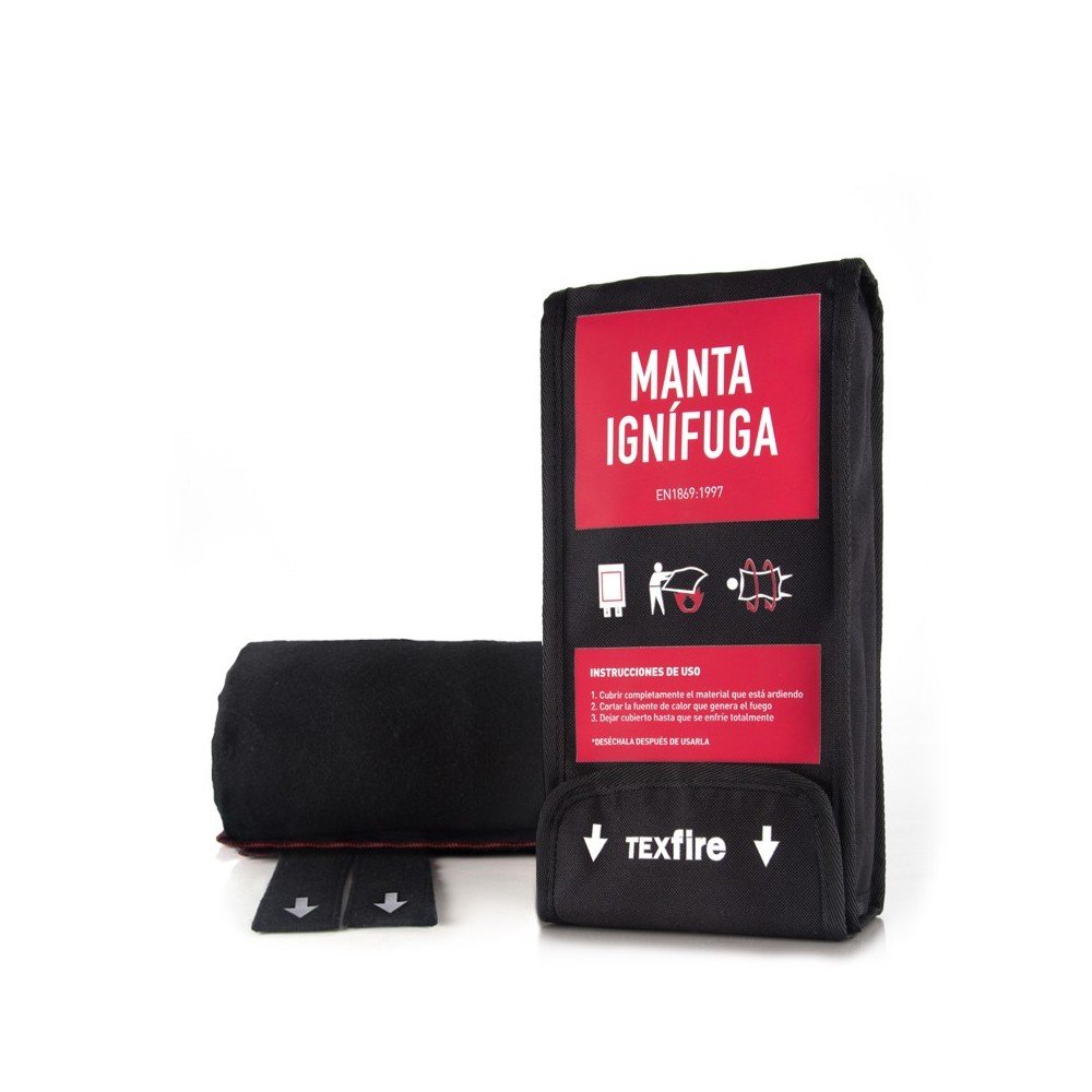 TEXFIRE Manta Apagafuegos EN 1869 CE RIPCI Funda Textil