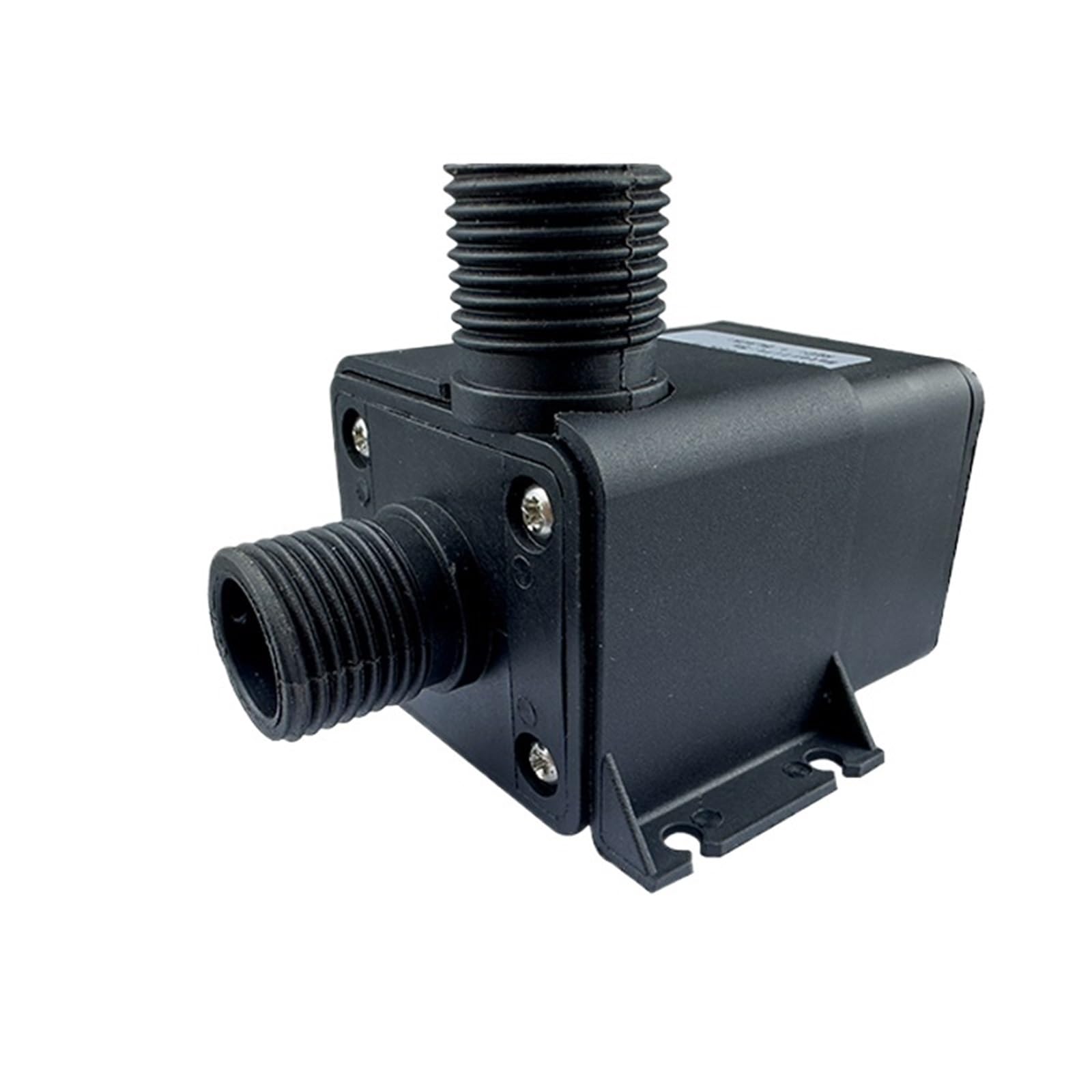 Pompa wodna DC12 V, wysokociśnieniowa pompa solarna, 5 m, 800 l/h, bezszczotkowy silnik zanurzeniowy, szybkie połączenie (DC 12 V)