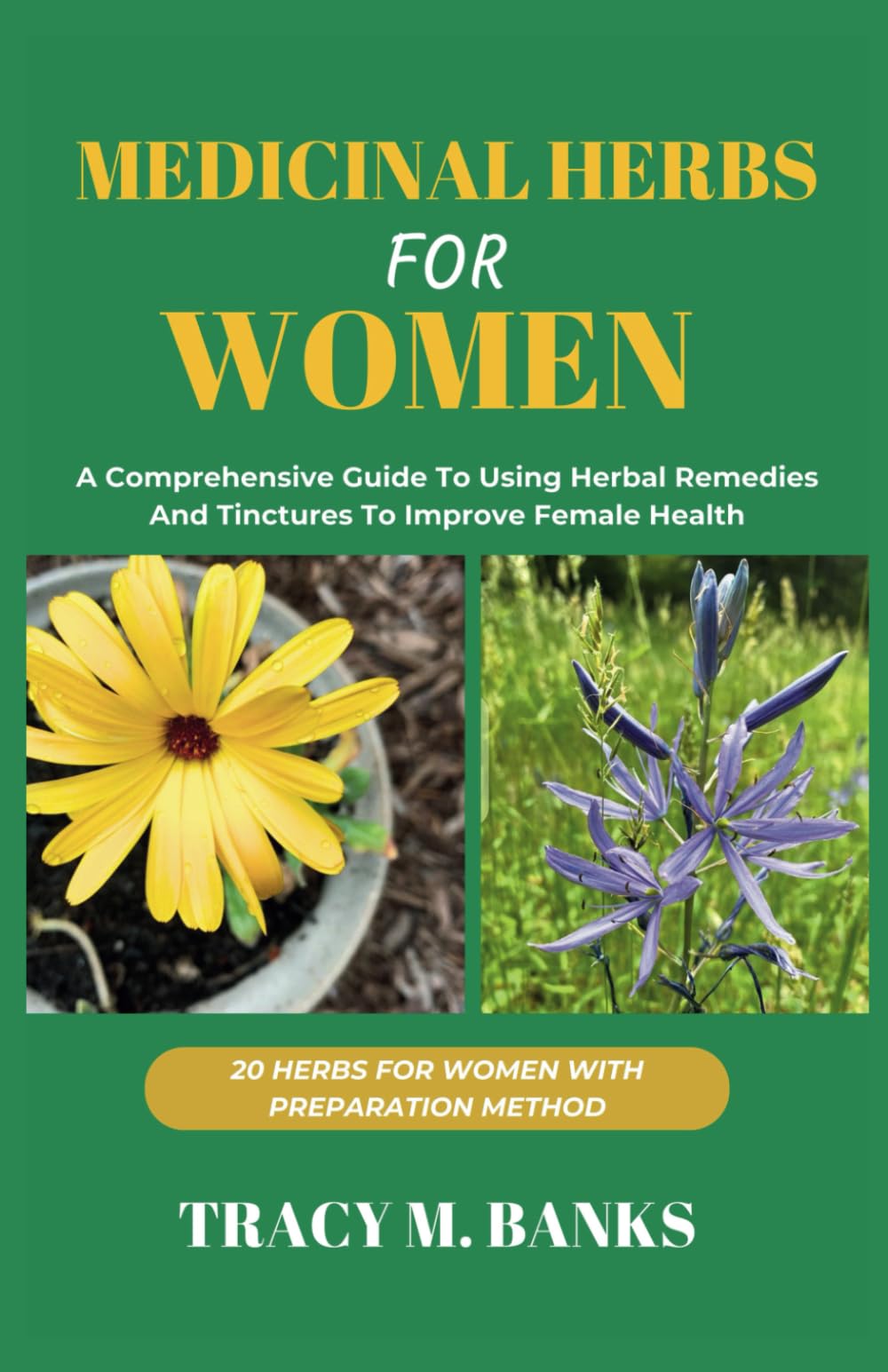 MEDICINAL HERBS FOR WOMEN: A Comprehensive Guide To Using Herbal Remedies And Tinctures To Improve Female Health (Herbs for healing)