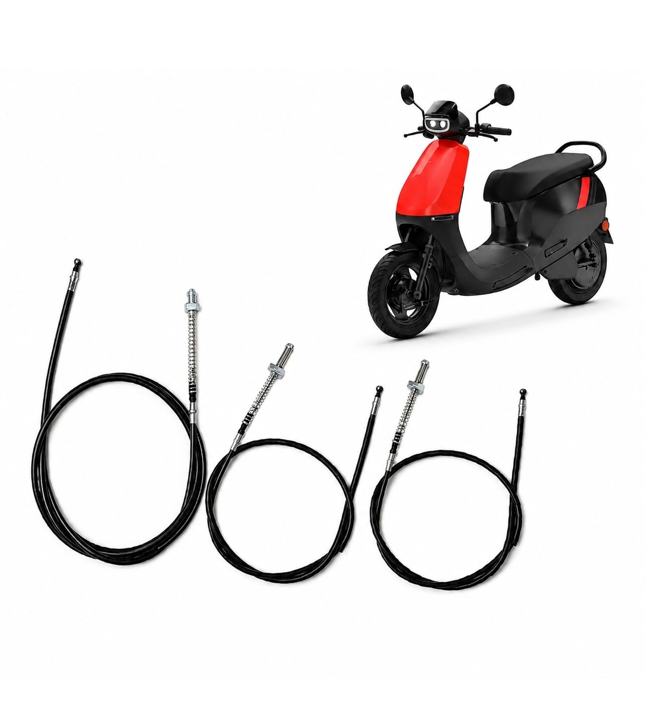 Ola Brake Cable Combo for Ola S1X & S1X+, Front and Rear Brake Cables, High Durability, Smooth Braking Performance, 3 Pack-image-36