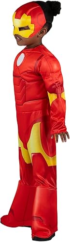 Miniatura 8 de Disfraz oficial de Halloween de los Vengadores de Marvel, overol acolchado de alta calidad y máscara de tela