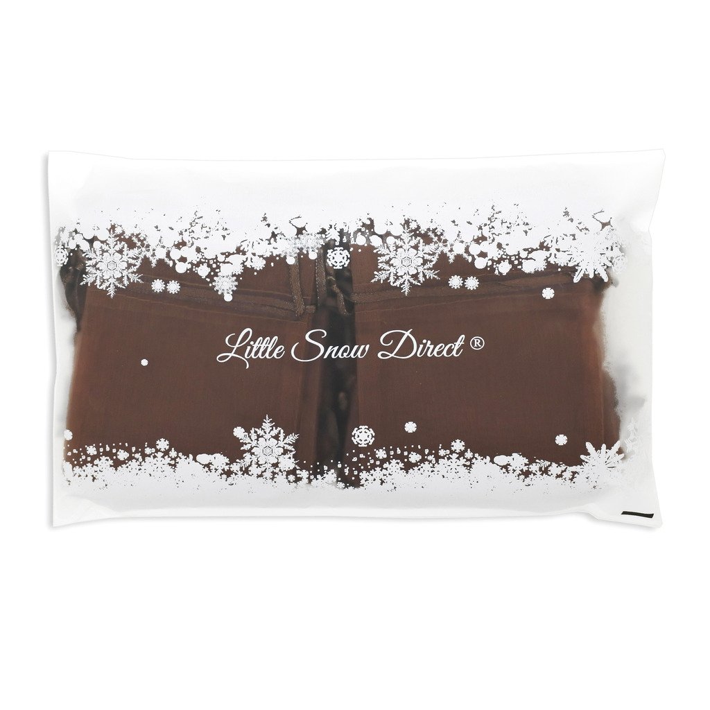Little Snow Direct Chocolate 7 X 9 Cm Organza Gift Bags Wedding Favour Bags Jewellery Pouch (, 50)