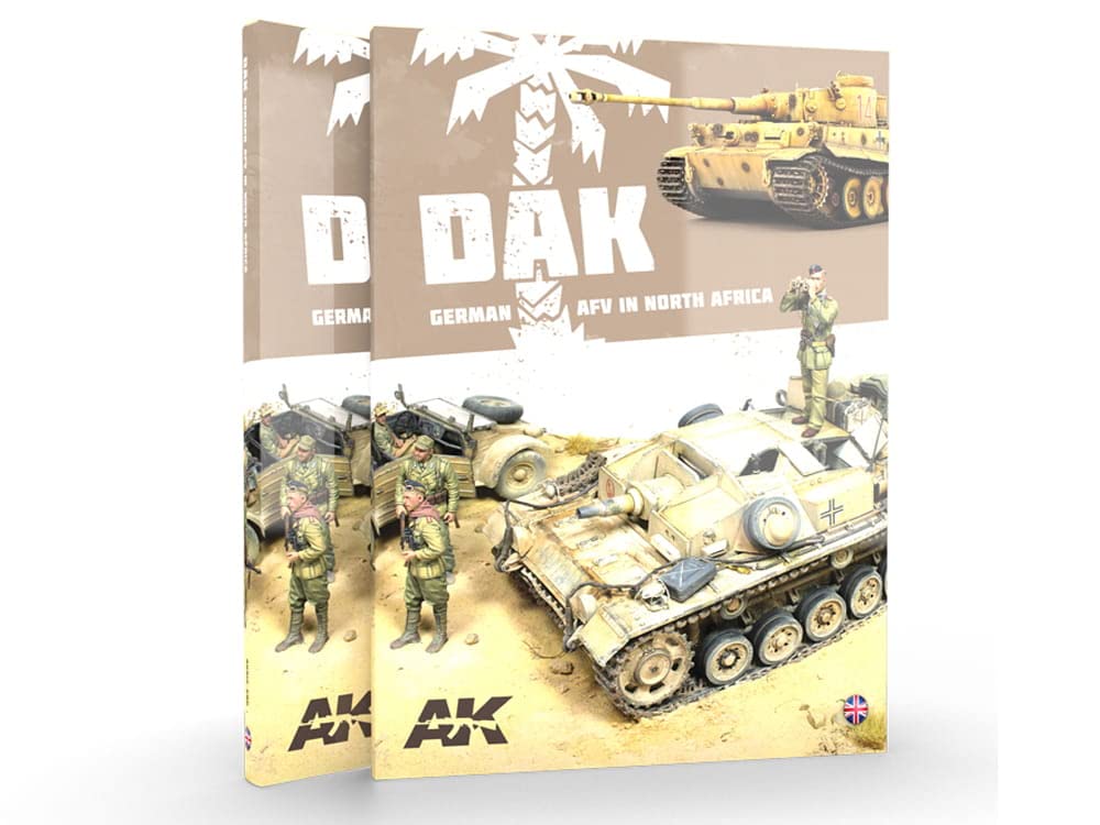AK Interactive BOOK 912 D German AFV in North Africa (196 pages) (English)