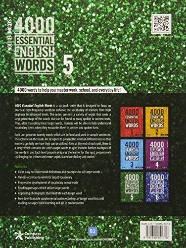 4000 Essential English Words, Book 5, 2nd Edition