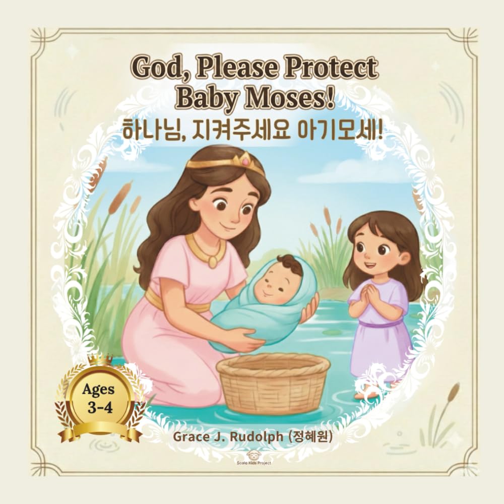 God, Please Protect Baby Moses!: English–Korean Bilingual Bible Story for Young Children (series 1: seeds of faith (level 1: ages 3-4))