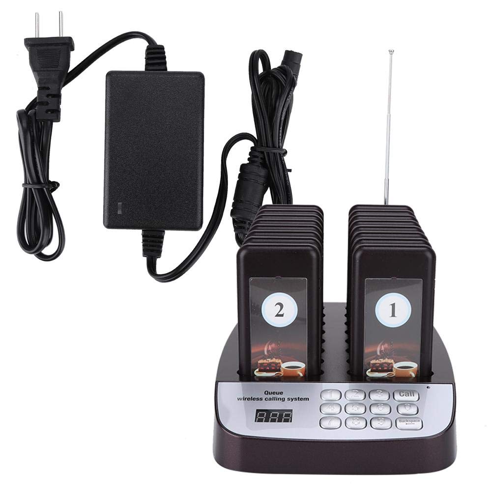 Buy Wireless Calling Paging System,3 Prompt Modes Restaurant Pager