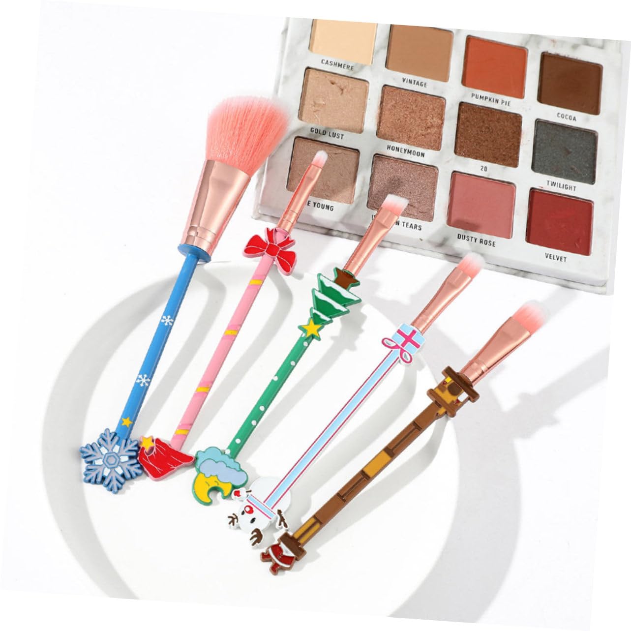 Healeved 15pièces Set De Pinceaux De Maquillage Kit De Brosse Pour Maquillage Confortable Avec De Outils De Pour Usage à