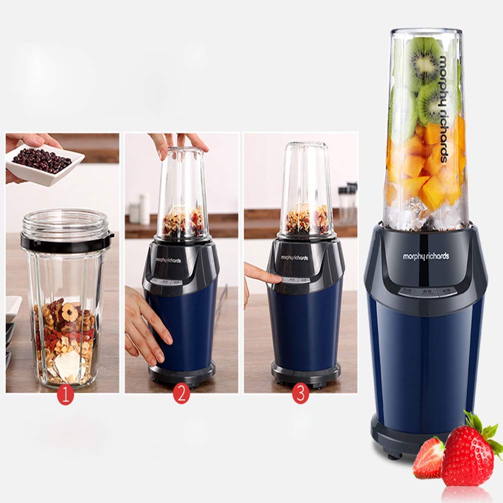 Licuadora Portátil, Licuadora para Batidos Licuadora Portatil USB Licuadora para Verduras Y Frutas Batidora De Vaso Comercial Profesional 21000Rpm 600W