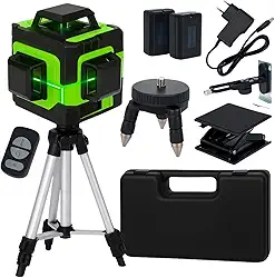 Nível A Laser 12 Linhas Verde Tripé Profissional Versão 2025