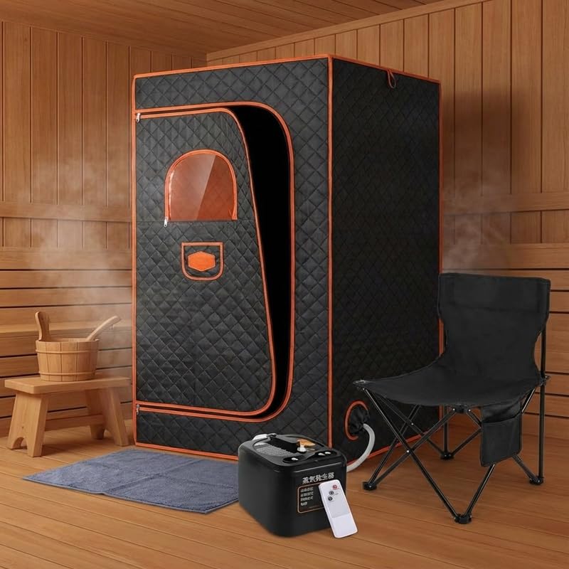 Amazon.co.jp: Quikzy 家庭用サウナ室、折りたたみ式テント、三層構造