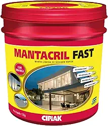 CIPLAK MANTACRIL FAST - Manta Líquida Impermeabilizante - Evita infiltrações - Balde 12kg