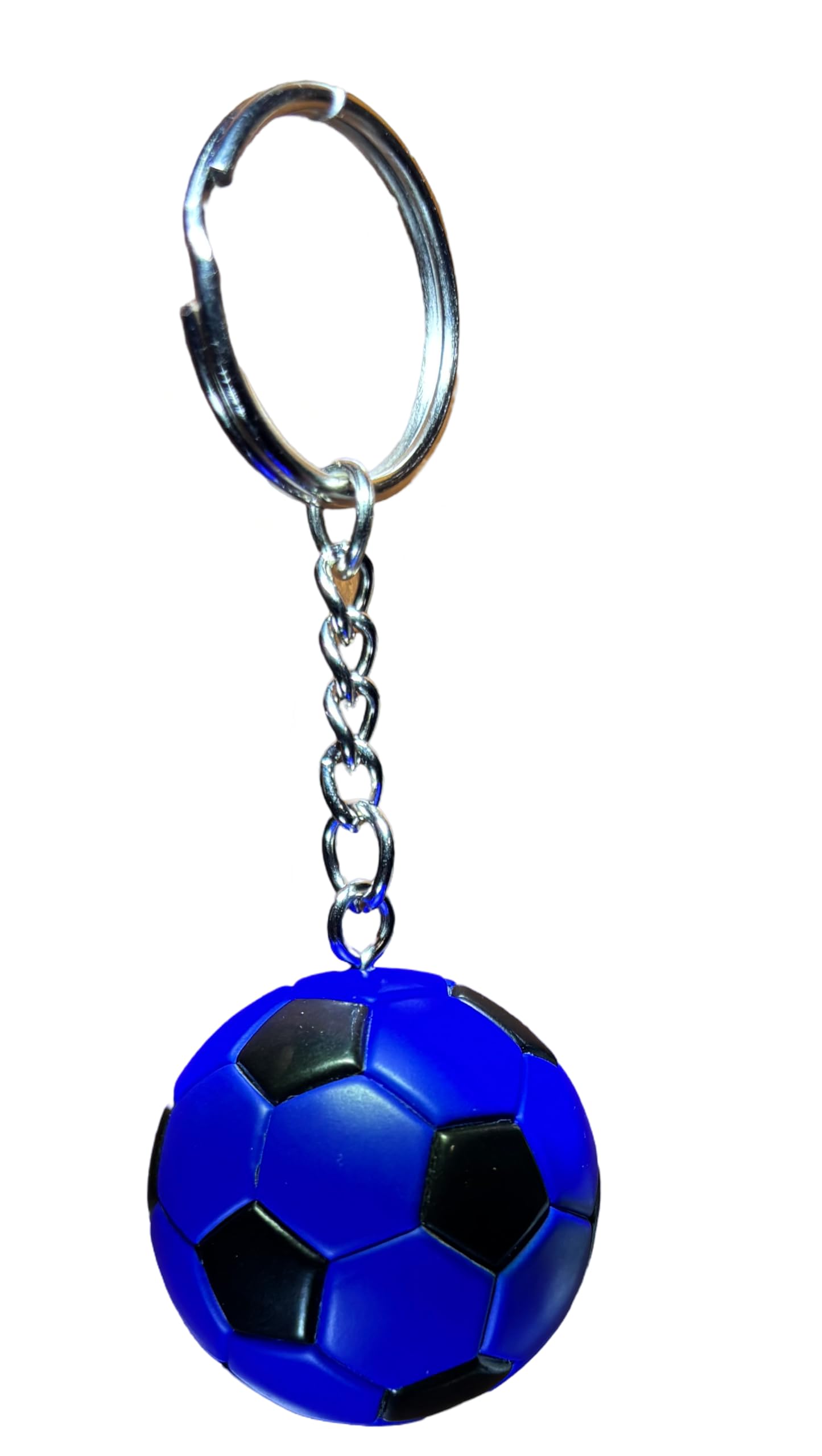 Generico Portachiavi compatibile inter palla calcio gadget accessorio zaino idea regalo uomo donna bambino