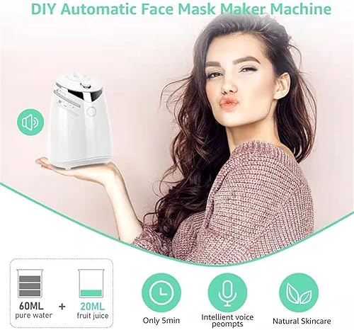 Miniatura 4 de Máquina para fabricar mascarillas faciales, máquina profesional de mascarillas faciales de bricolaje, máquina automática de mascarillas faciales de