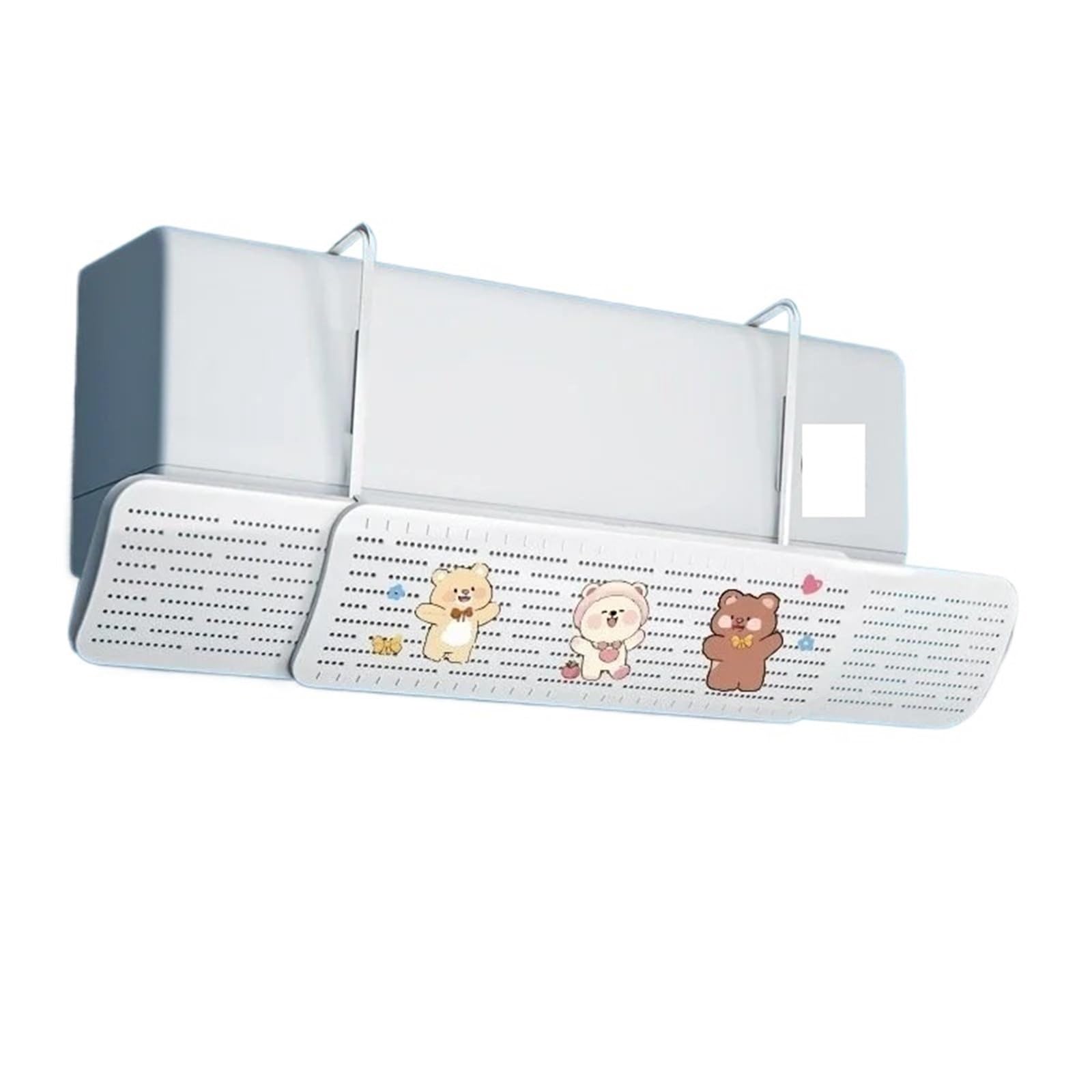 FonHNDG Air Conditioner Deflector Adjustable Air Conditioner Deflector Retractable Anti Direct Blowing Shiel Blast Baffle Wind Direction Telescopic Registers