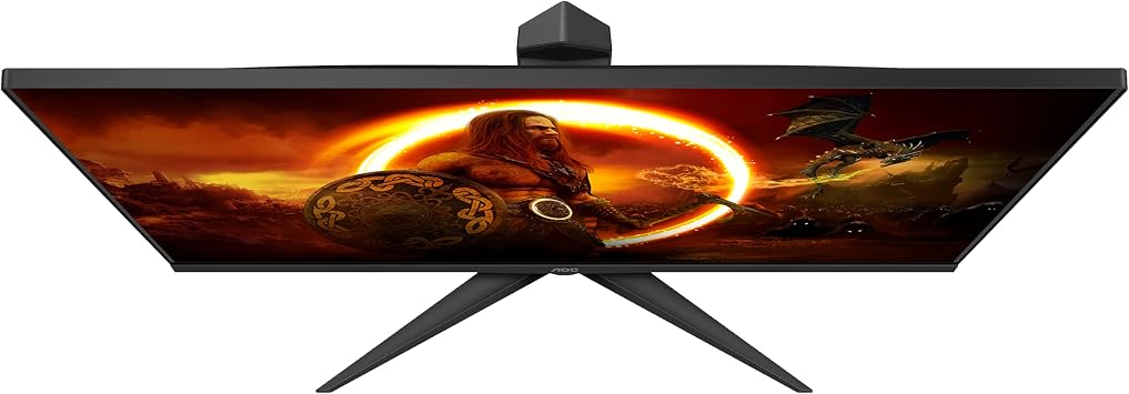 AOC 27G2SP/BK 27 inch FHD Gaming Monitor 165Hz, IPS Panel, 4ms GtG, FreeSync Premium, G-Sync Compatible, Height Adjustment, (1920x1080 HDMI 2x 1.4 ) Black/Red