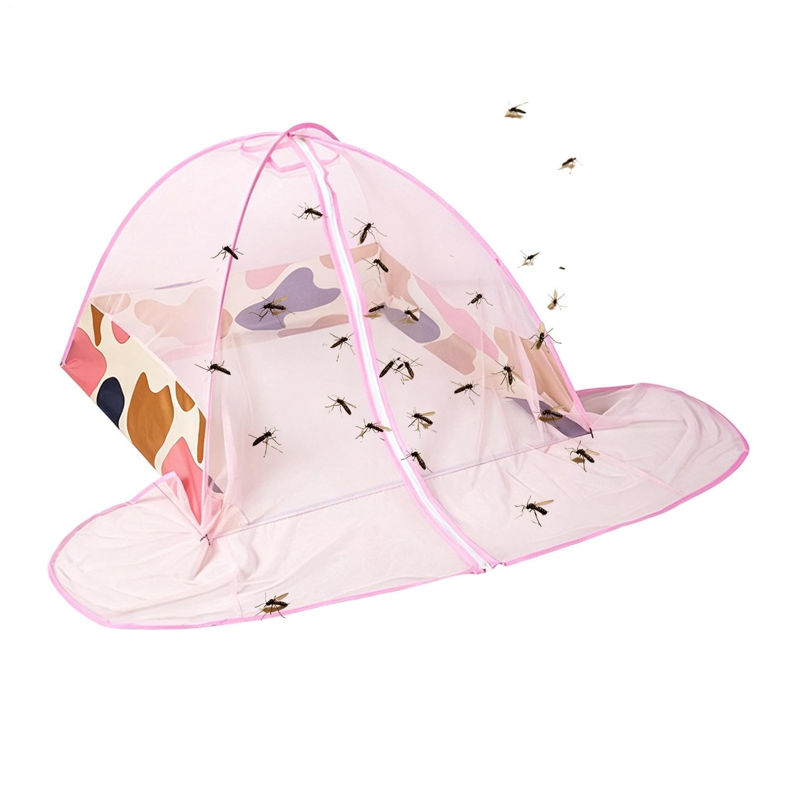 Tente Anti-Mouche Filet Pliable en Portable Respirant