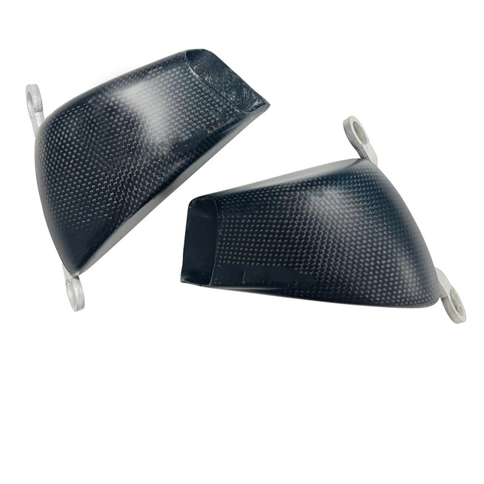 Pinza Delantera de Motocicleta de 100 mm o 108 mm,Montaje de refrigeración de Frenos, Piezas modificadas de Fibra de Carbono Refrigeración de Pinza de Freno(Right)