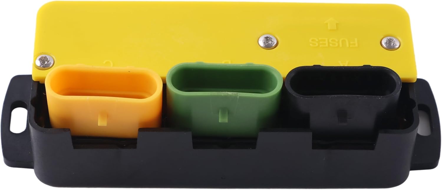 New Headlight Control Module Compatible with Meyer Snow Plow 07347 Nite Saber, Yellow Green Black