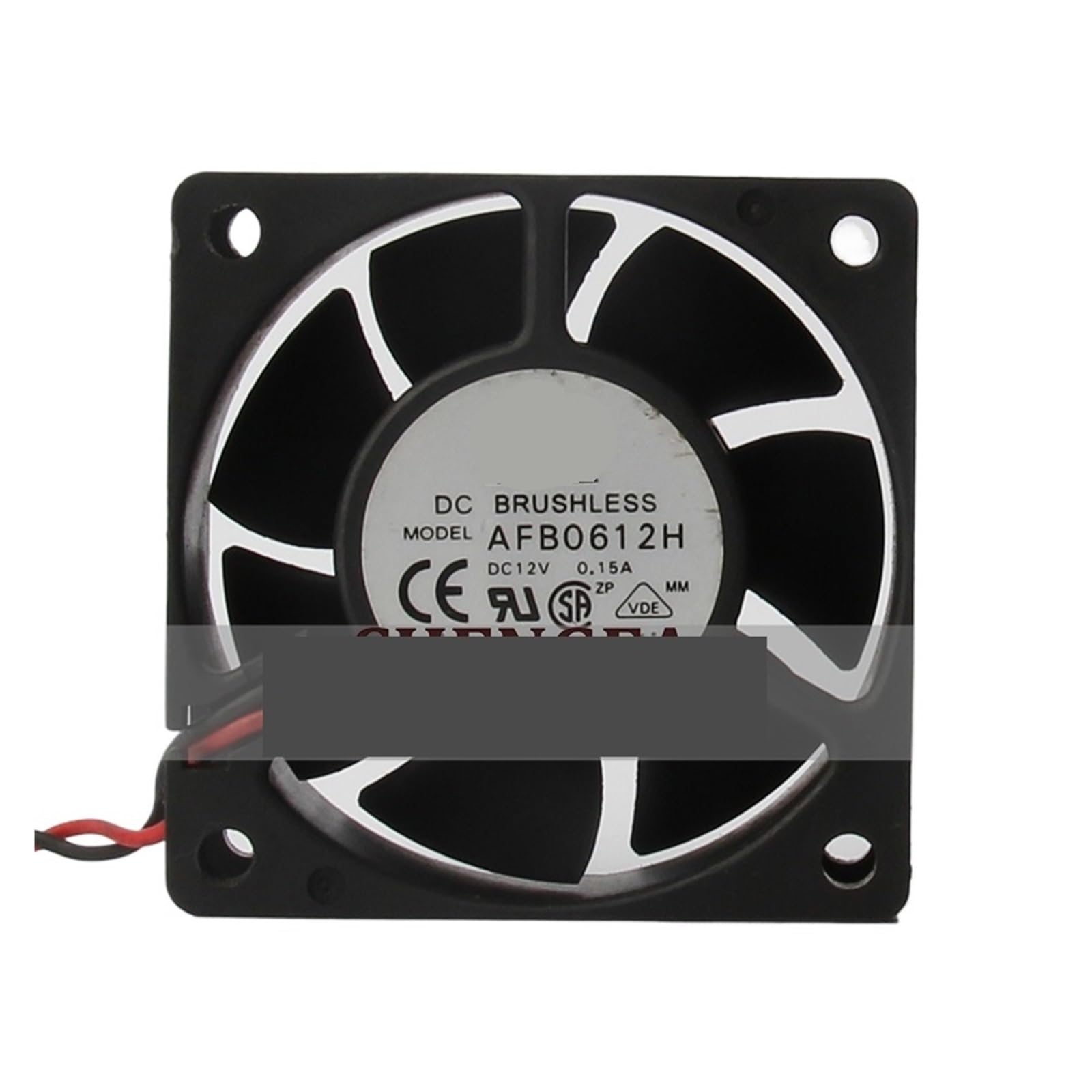 IVEKYKIBC AFB0612H DC12V 0.15A Cooling Fan AC 60x60x25mm 6cm 6025