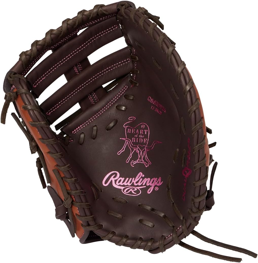 Rawlings GS6HDYZ6 Softball Glove HOH DP Colors Catcher Mocha/Brown 12" *Right Throw