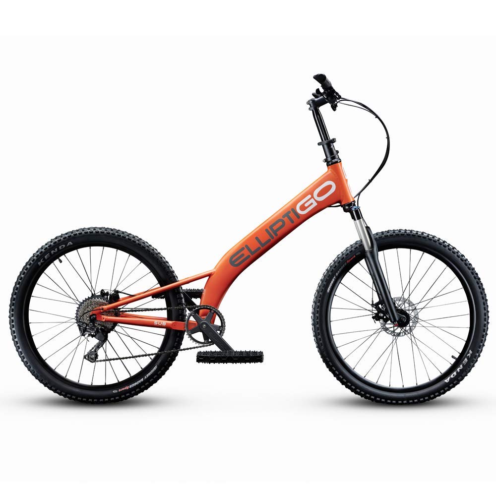 MSUB All Terrain Outdoor Stand Up Bike - Converts to Indoor Bike | Hybrid Outdoor and Indoor Cardio Trainer Exercise Bikes for Home Standing Upright Bicycle product thumbnail 2