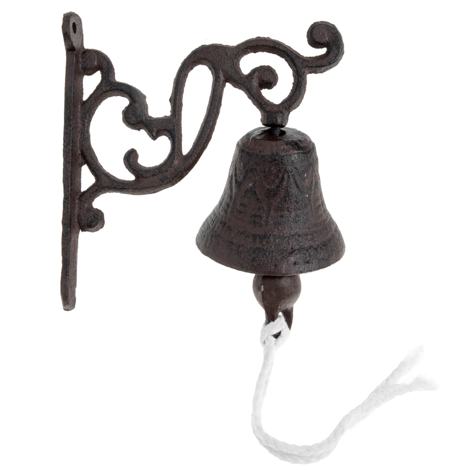 Clochette Murale Extérieure pour Jardin de Café et Entrée d'École Style Rétro Unique