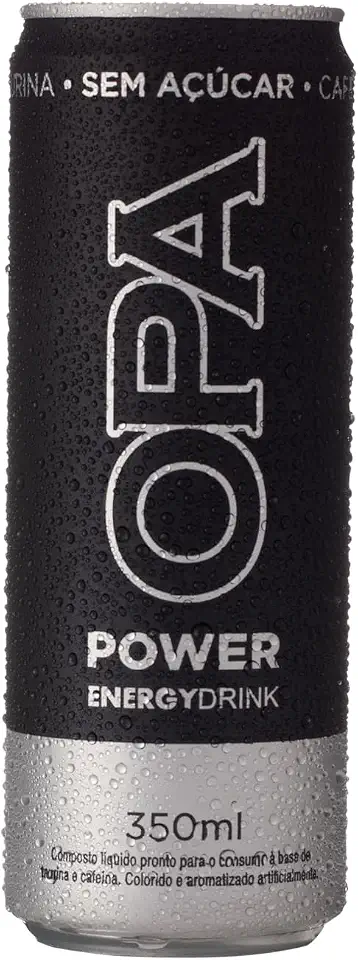 Energético Opa Power Sem Açúcar 350ml Opa Bier