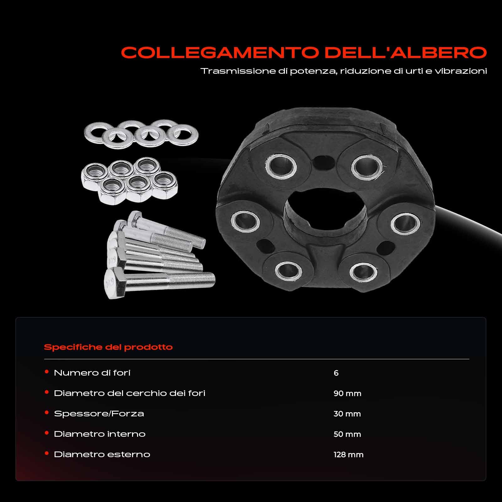 Frankberg Giunto Albero di Trasmissione Compatibile con Discovery I LJ Discovery II L318 R.a.n.g.e R.o.v.e.r II P38A Replace# TVF100010,STC2794