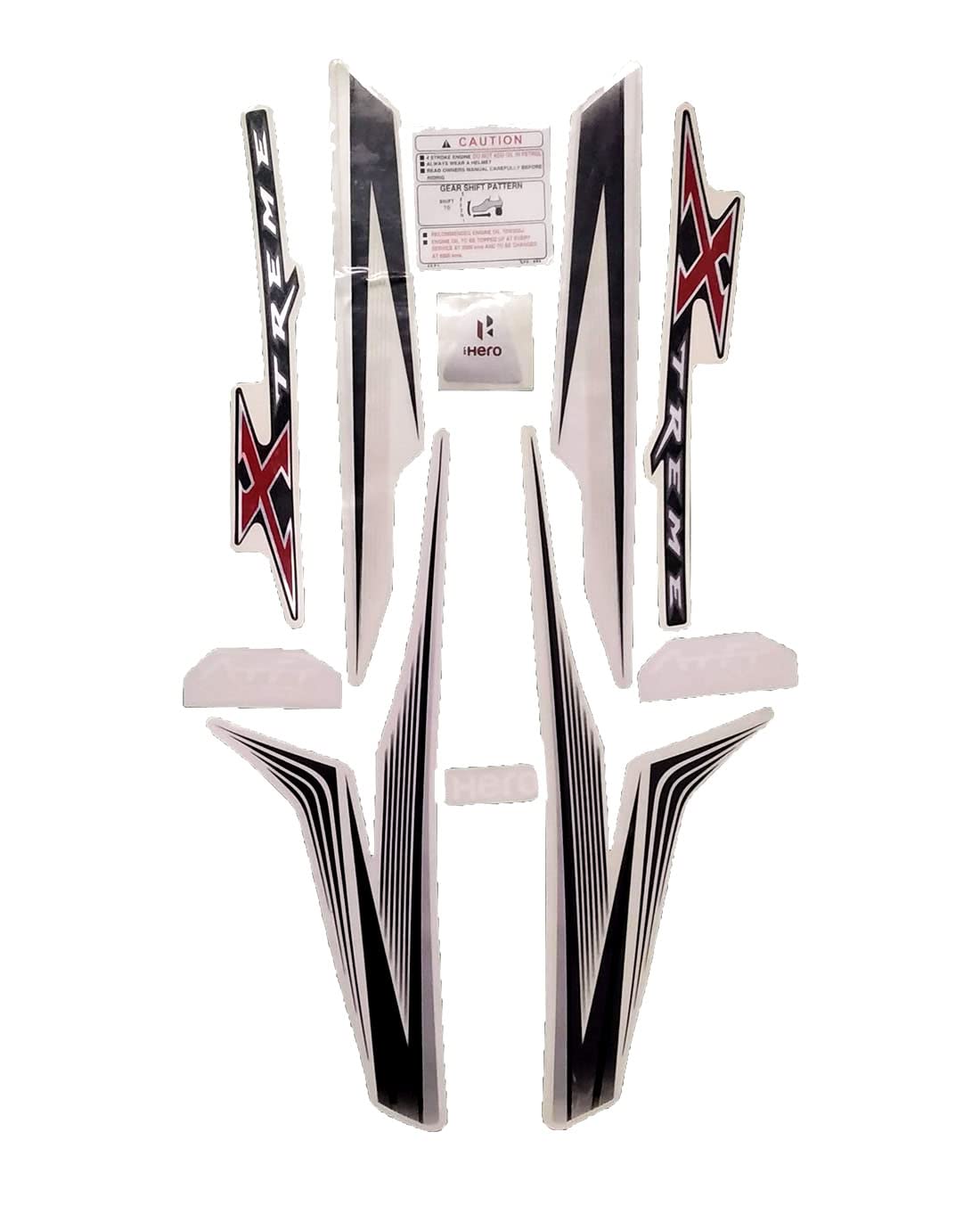 Motorcycle Bike Fancy Stickers & Decals kit Stickers for Xtreme