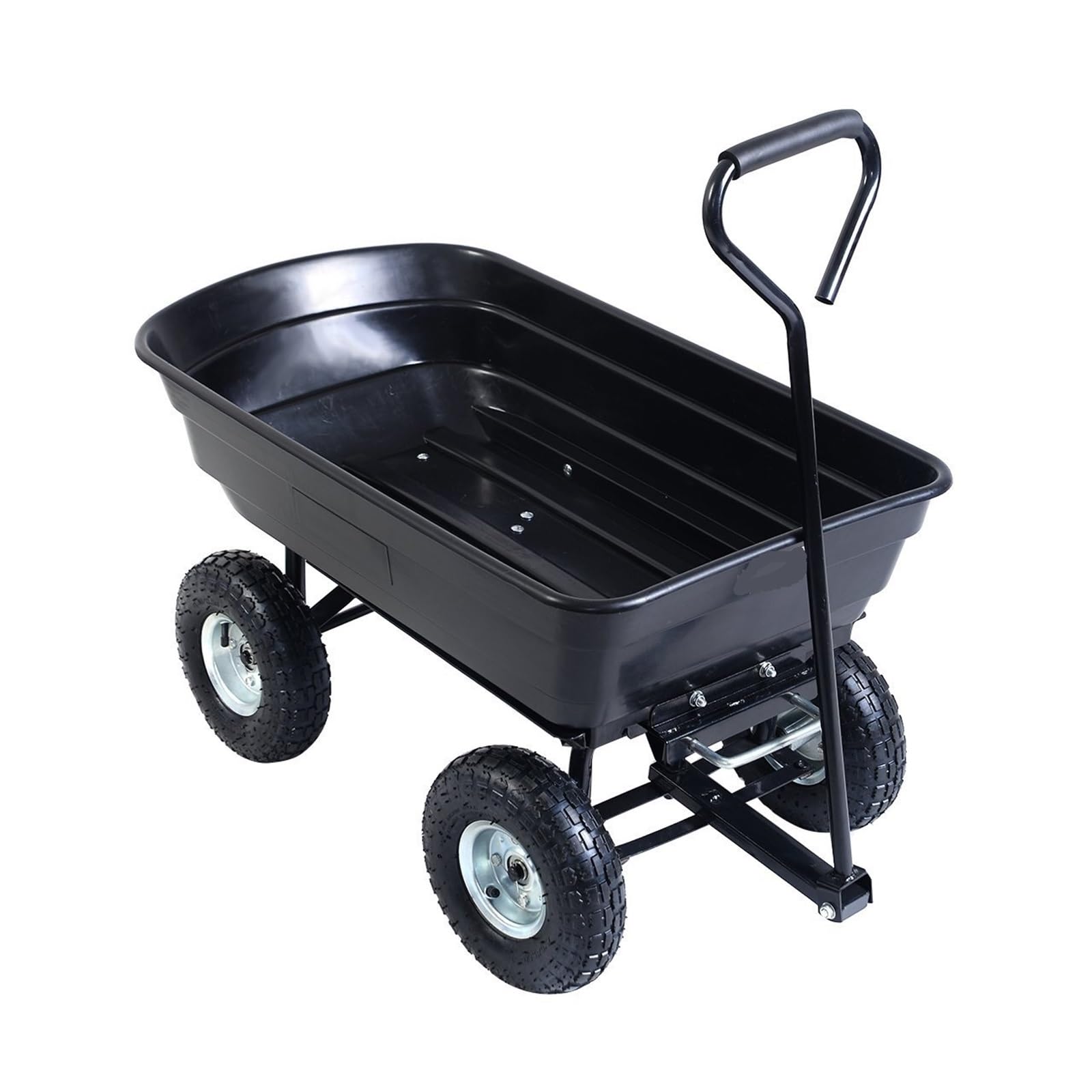 Chariot à Benne basculante de Jardin, brouette, Camion à Benne Robuste avec Fonction de basculement, for Les fermes de Jardin de Plage brouette Jardin